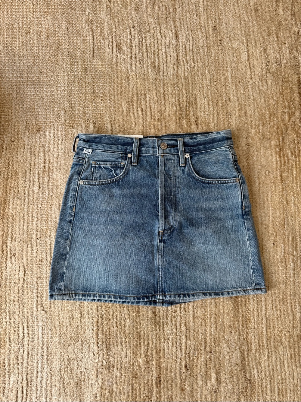 COH Classic Blue Denim Mini Skirt